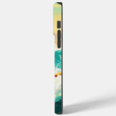 Dalformation Beach Surfgrafieren Case-Mate iPhone Hülle (Rückseite / Links)