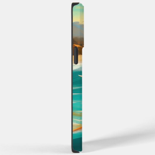 Dalformation Beach Surfgrafieren Case-Mate iPhone Hülle (Rückseite / Rechts)