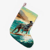 Dalformation Beach Surfgrafieren Kleiner Weihnachtsstrumpf (Vorderansicht (hängend))