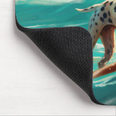 Dalformation Beach Surfgrafieren Mousepad (Ecke)