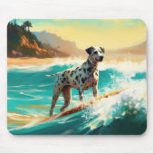 Dalformation Beach Surfgrafieren Mousepad (Vorne)