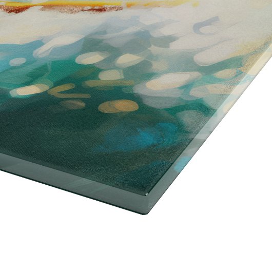 Dalformation Beach Surfgrafieren Schneidebrett (Ecke)