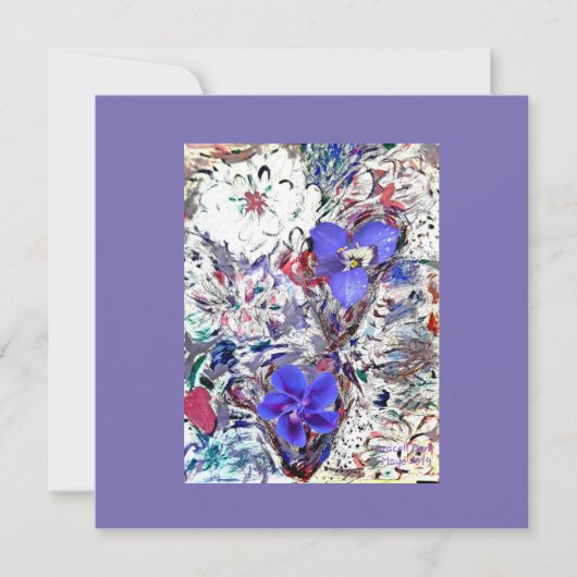 Dalhias Karte (Vorderseite)