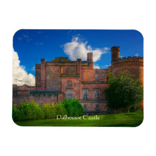 Dalhousie Castle, Midlothian, Schottland Magnet
