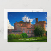Dalhousie Castle, Midlothian, Schottland Postkarte (Vorne/Hinten)