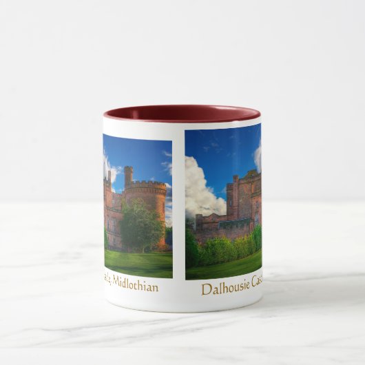 Dalhousie Schloss, Midlothian, Schottland Tasse (Zentrum)