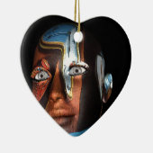 Dali 3d Illustrationen auf Waren Keramikornament (Rechts)