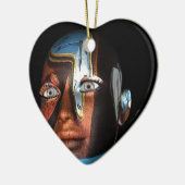 Dali 3d Illustrationen auf Waren Keramikornament (Links)