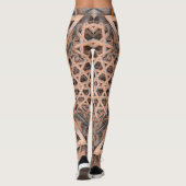 Dali-Carving-Leggings Leggings (Rückseite)