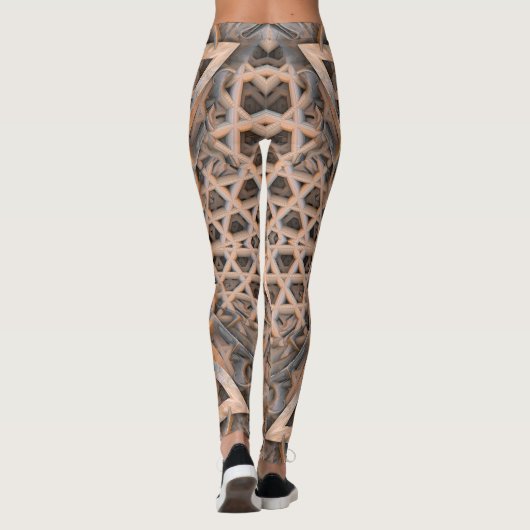 Dali-Carving-Leggings Leggings (Rückseite)