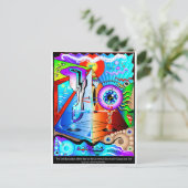 DALI Eyeisation Postkarte (Stehend Vorderseite)