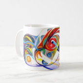 Dali Fische Kaffeetasse (Vorderseite Links)