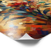 dali florale Postkarte Fotodruck (Ecke)