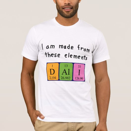 Dali Periodenname Shirt (Vorderseite)