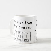 Dali Periodenname Tasse (Vorderseite Links)