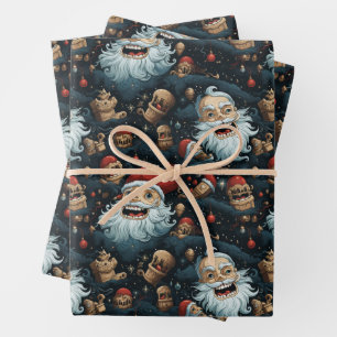 Dali-Santa Geschenkpapier Set