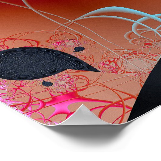 'Dali-Scape' Poster (Ecke)