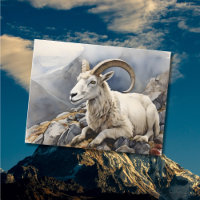 Dali-Schafe auf Berggipfeln