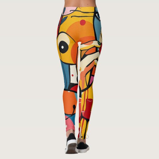 Dali Style Leggings (Rückseite)