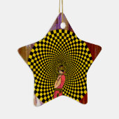 Daliance von Michael Moffa Keramik Ornament (Rechts)