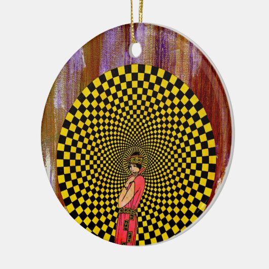 Daliance von Michael Moffa Keramikornament (Links)