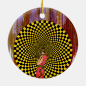 Daliance von Michael Moffa Keramikornament (Hinten)