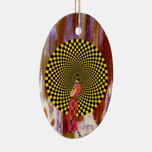 Daliance von Michael Moffa Keramikornament (Rechts)