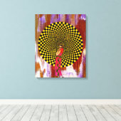 Daliance von Michael Moffa Leinwanddruck (Insitu (Holzboden))