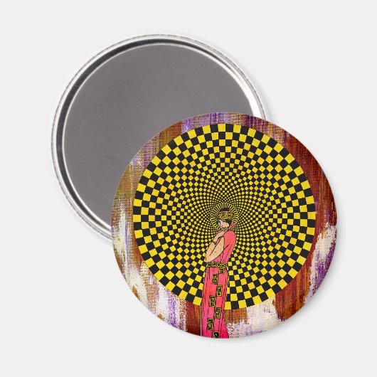 Daliance von Michael Moffa Magnet (Vorderseite/Rückseite)