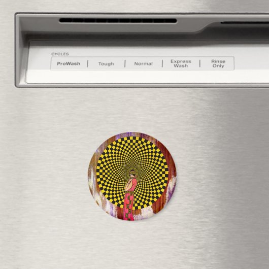 Daliance von Michael Moffa Magnet (In Situ (Geschirrspüler))