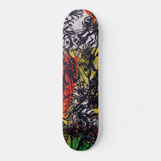 Daliesque Skateboard (Vorderseite)