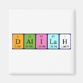 Dalilah Periodenmagnet Magnet (Vorne)