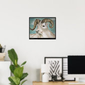 Dall Sheep Print, Value Poster Paper (Matte) (Heimbüro)