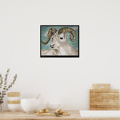 Dall Sheep Print, Value Poster Paper (Matte) (Küche)
