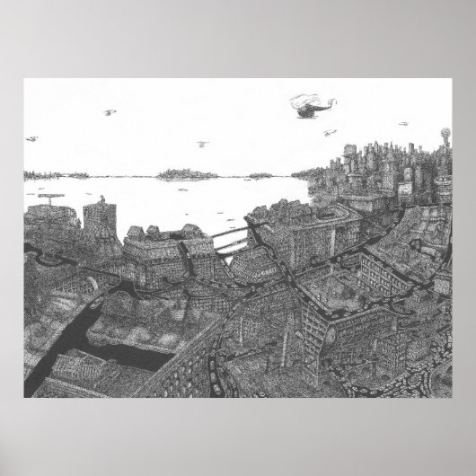 Dallas 2092 - Poster (Vorne)