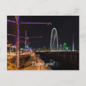 Dallas Abend Walk Postkarte (Vorderseite)