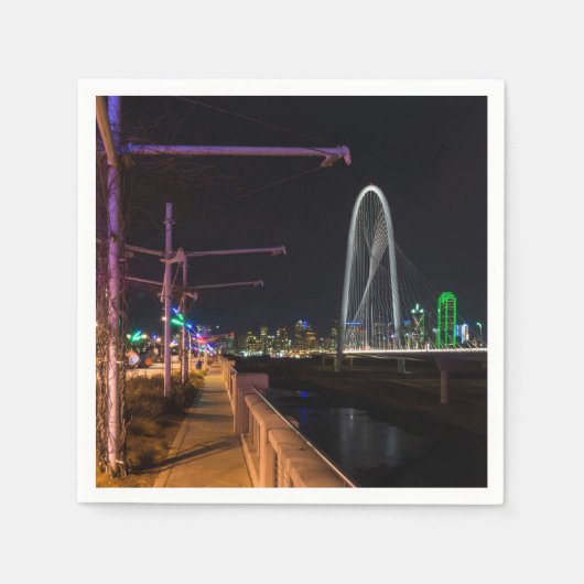 Dallas Abend Walk Serviette (Vorderseite)