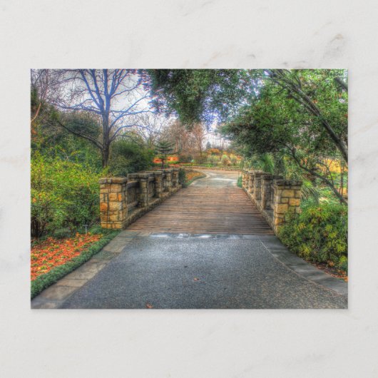 Dallas Arboretum und Botanischer Garten Postkarte (Vorderseite)
