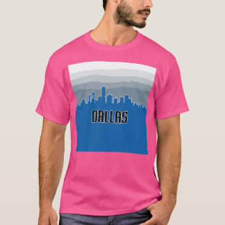 Dallas Basketball - Mavericks Texas Skyline Telefo T-Shirt