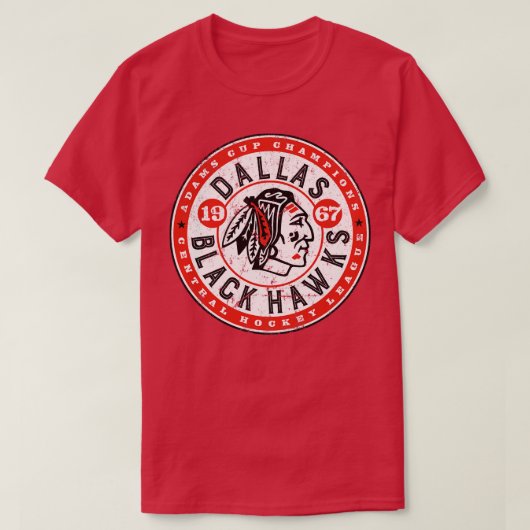Dallas Black Hawks 1 T-Shirt (Design vorne)