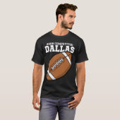 DALLAS BORN COMPETITOR - TEXAS FOOTBALL T-Shirt (Vorne ganz)
