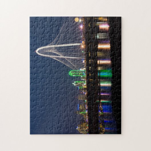 Dallas Bridge View Puzzle (Vertikal)