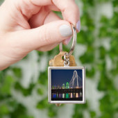 Dallas Bridge View Schlüsselanhänger (Hand)