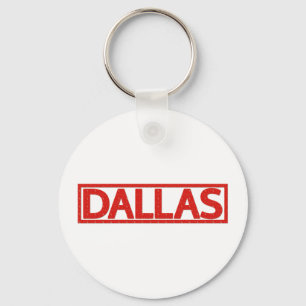 Dallas-Briefmarke Schlüsselanhänger