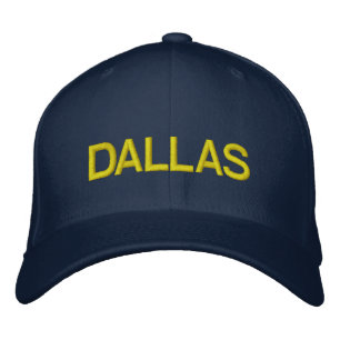 Dallas Cap Bestickte Baseballkappe