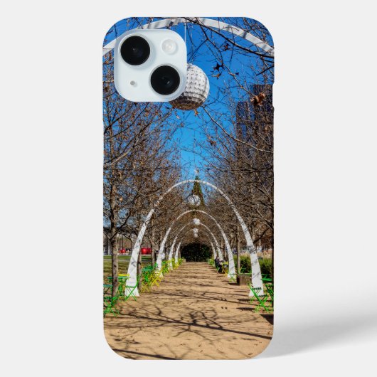 Dallas Christmas Arches Case-Mate iPhone Hülle (Rückseite)