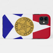 Dallas-Flagge Case-Mate iPhone Hülle (Rückseite (Horizontal))