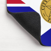 Dallas-Flagge Mousepad (Ecke)