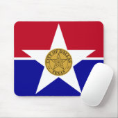 Dallas-Flagge Mousepad (Mit Mouse)