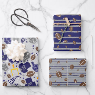 Dallas Football Fan Geschenkpapier Set
